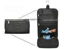 Haute Qualité Étanche Hommes Suspendus de Toilette Cosmétique Sac Voyage Maquillage Sac Organisateur Pliant Suspendu Kit nécessaires