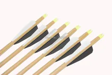 Longbowmaker 12PCS 33 Inches Fiberglass Target Practice Arrows WFG7
