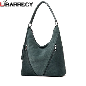 

Famous Brand Suede Women Handbags Designer Big Tote Bag Leather Shoulder Bag Female Fashion Messenger Crossbody Bags for Women