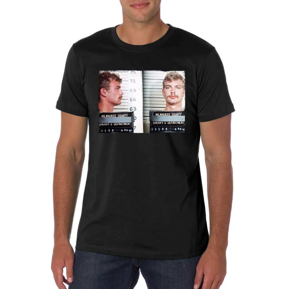 

Jeffrey Dahmer T-Shirt Serial Killer 2019 Hot Sale Super Fashion Summer Fashion Funny Print T-Shirts Create Your Own T Shirt