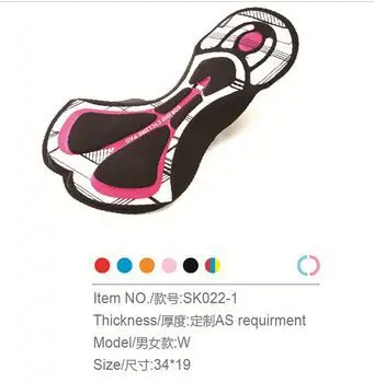 

Women's quality cycling chamois pads cycling jersey/cycling gel pad