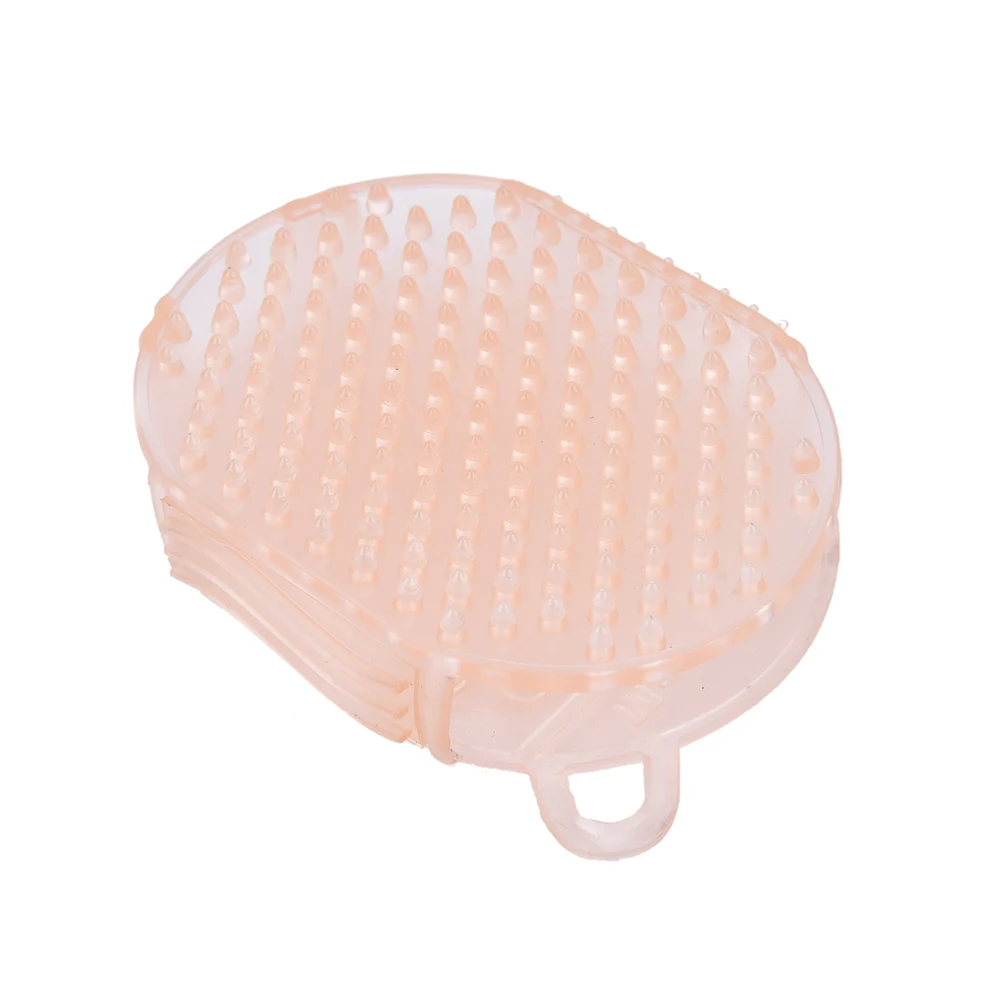 1 шт. конфетный силиконовый скребок скраб для чистки спа-перчатки для спины кисть для тела для лица инструмент для удаления макияжа