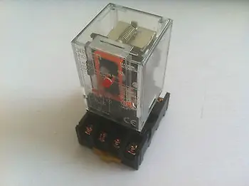 

1 set OMRON MKS2P DC 24V Power Relay 8-Pin 2NO 2NC 10A 250VAC DPDT With Base