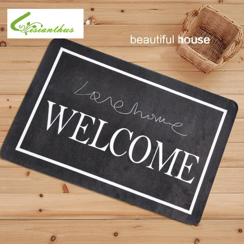 Home Entrance Doormat Home Decor Welcome Printed Door Mat Water Absorption Bathroom Kitchen Floor Mat Non-Slip Carpets Rug Home Entrance Doormat Home Decor Welcome Printed Door Mat Water Absorption Bathroom Kitchen Floor Mat Non-Slip Carpets Rug