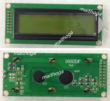 

16PIN Parallel LCD1602 Character Screen SPLC44780C Controller Yellow Green/Blue/Gray White Background 3.3V 5V