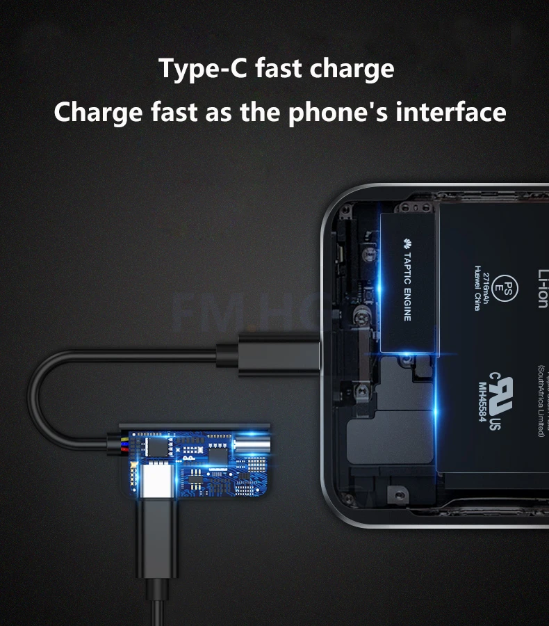 Адаптер USB Type C до 3 5 мм разъем для наушников кабель Xiaomi Mi 6 Huawei Mate 20 Pro Oneplus 6T Быстрая