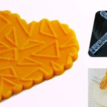 Красивый дизайн Скалка с тиснением Сахар Ремесло Инструменты помадка торт украшение A584