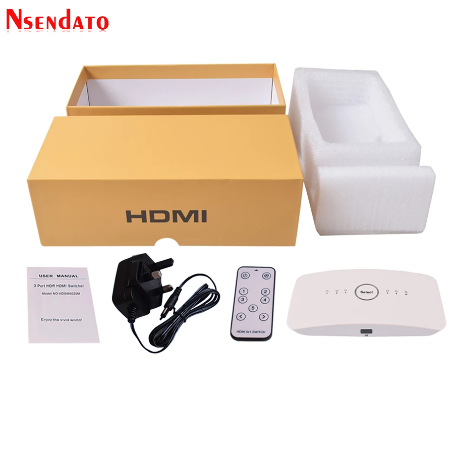 5 In 1 Out  HDR Voice HDMI Switch (8)