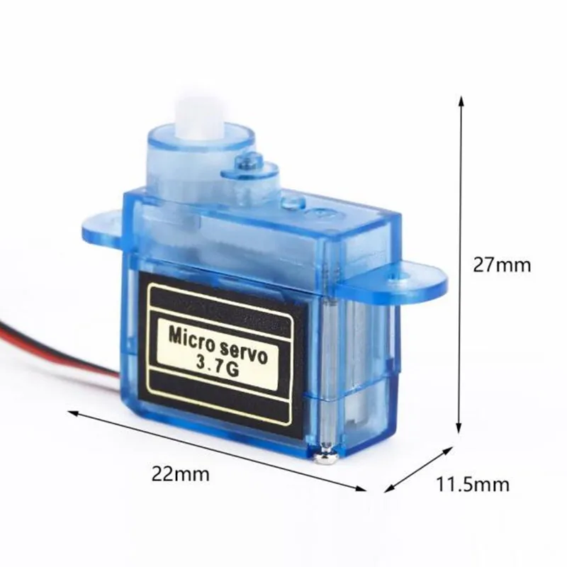 4 шт. 3,7 г Мини Micro Servo для RC Самолет Вертолет Лодка RC Sub сервоприводы 3,7 г высокое Скорость Tor servo