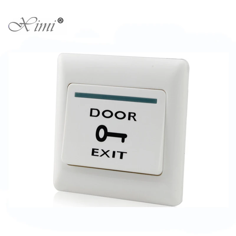 Хорошее качество двери доступа Управление Пластик пуш-ап кнопка управления запасными выходами открытым механизмом открывания двери, кнопка "exit" переключатель для система управления дверью