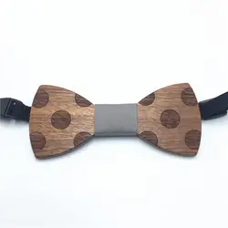 Новый продукт костюм деревянные галстуки-бабочки для мужчин Для женщин Тонкий Бабочка одноцветное Цвет Свадебная вечеринка дерево Gravata 3D