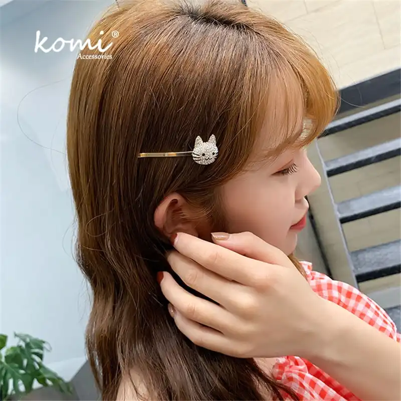 コミ女性素敵な猫クリスタルヘアピン韓国スタイルヘアクリップ合金バレッタヘアアクセサリー A ヘアジュエリー Aliexpress コミ女性素敵な猫クリスタルヘアピン韓国スタイルヘアクリップ合金バレッタヘアアクセサリー A ヘアジュエリー Aliexpress