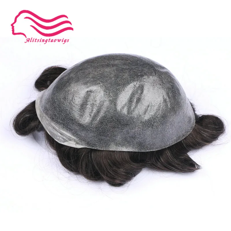 Бесплатная доставка хорошие человеческие волосы 8х10 мужские волосы|wigs free shipping|hair