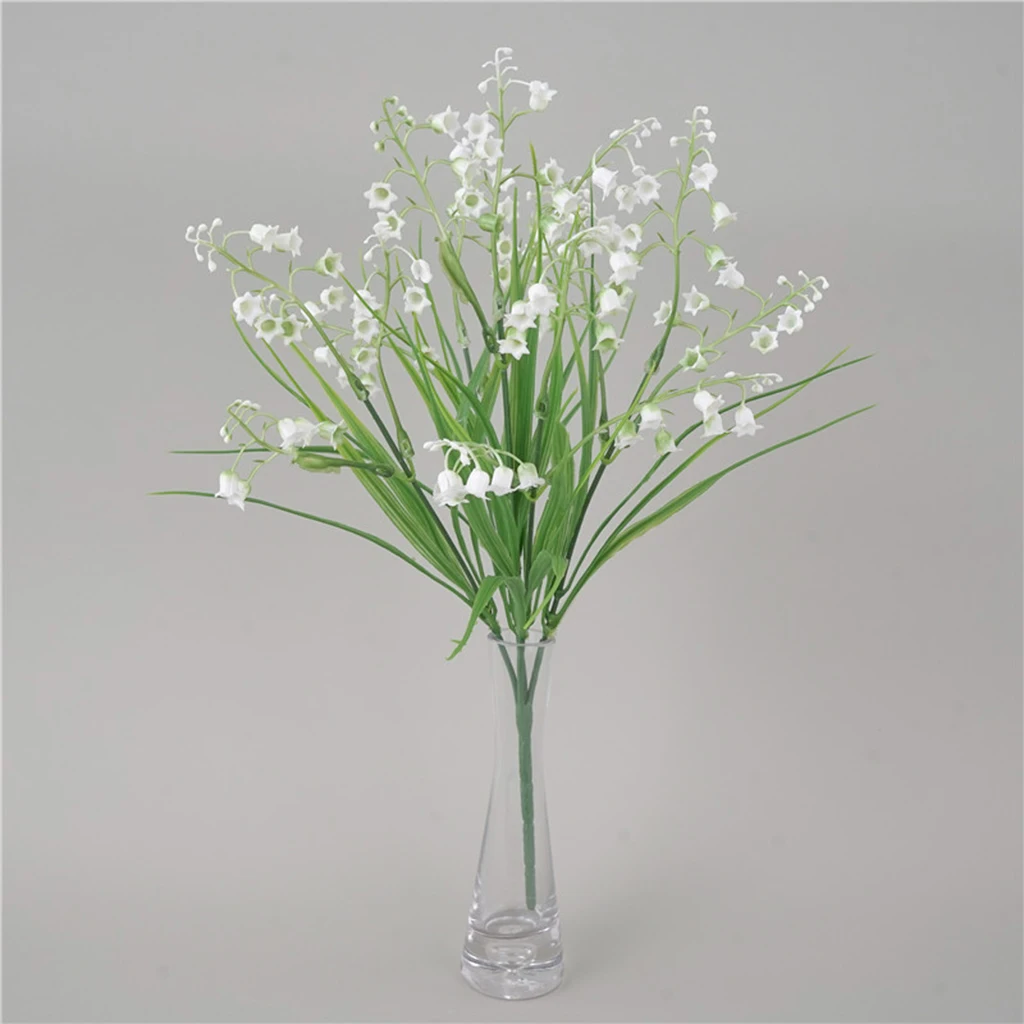 Indoor Outdoor Artificial Flowers Orchid Fake Plants for Office Living Home Desktop Garden Decoration Party Supplies