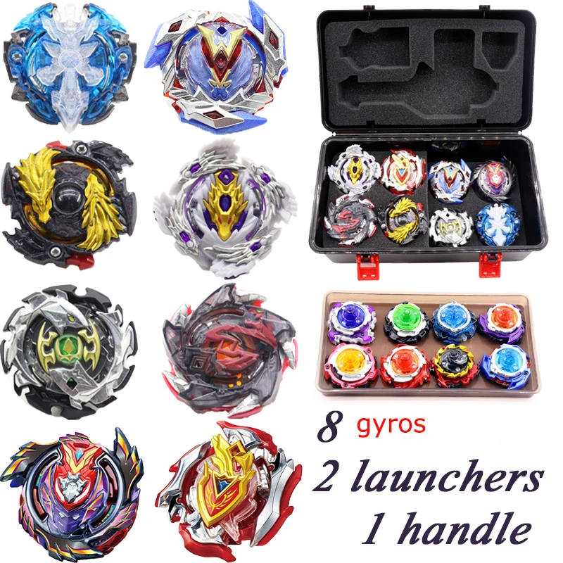 

Spin Tops Arena Toys Set Metal Fusion 4D Toys For Children Spinning Top 8Spin Tops