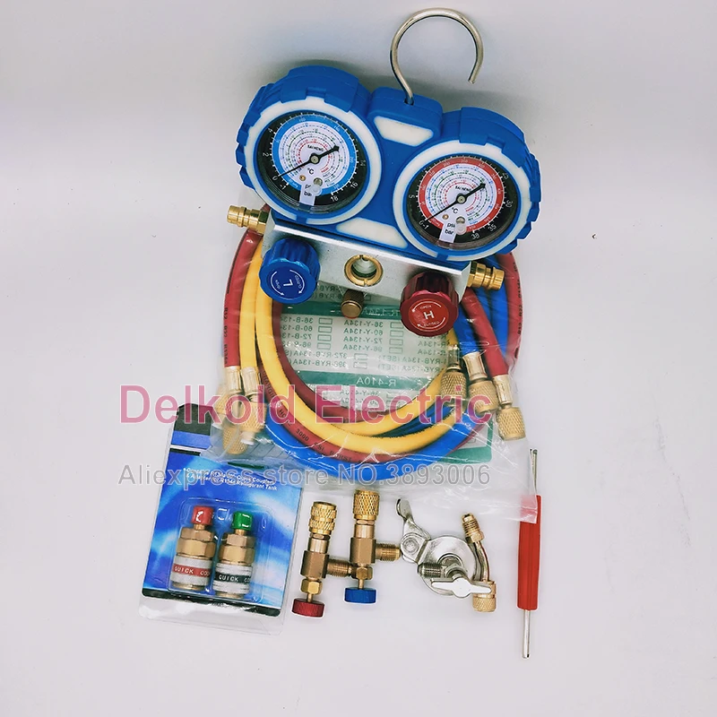 Refrigerant Car air conditioning pressure gauge