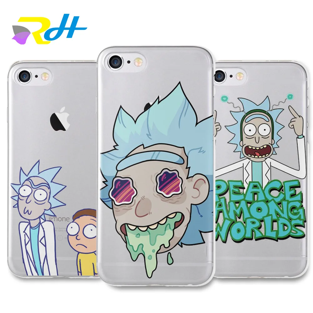 coque iphone 7 silicone rick et morty coque iphone 7 silicone rick et morty
