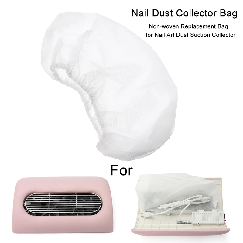 

Nail Dust Collector Bag Non-woven Replacement Bags For Manicure Dust Suction Machine Vacuum Cleaner Cleaning Collection Bag Tool