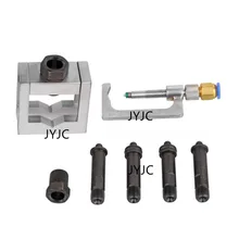 Universal Diesel Service CR Test Bench Fuel Injector Adapter Fixture Clamping Holder Repair Common Rail Tool forBOSCH/DENSO