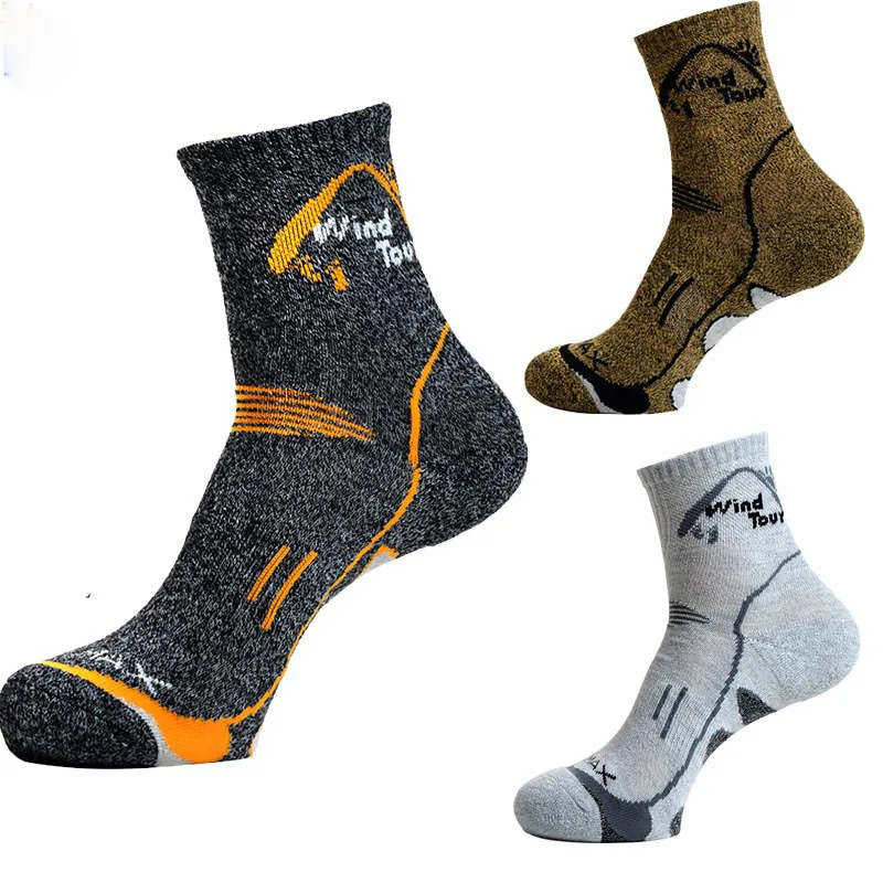Outdoor Coolmax hiking Socks Unisex Thermal Warm Comfortable Breathable