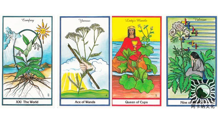  78pcs English version 100% original Herbal Tarot cards board gaming tarot deck Divination with book