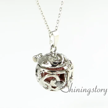 

vine openwork diffuser pendants wholesale essential oil jewelry essential oils diffuser necklace natural lava stone