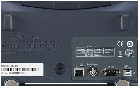 Цифровой осциллограф SIGLENT SDS1102A МГц 2 канала 1 ГГц/с USB 7 дюймовый TFT ЖК дисплей|siglent