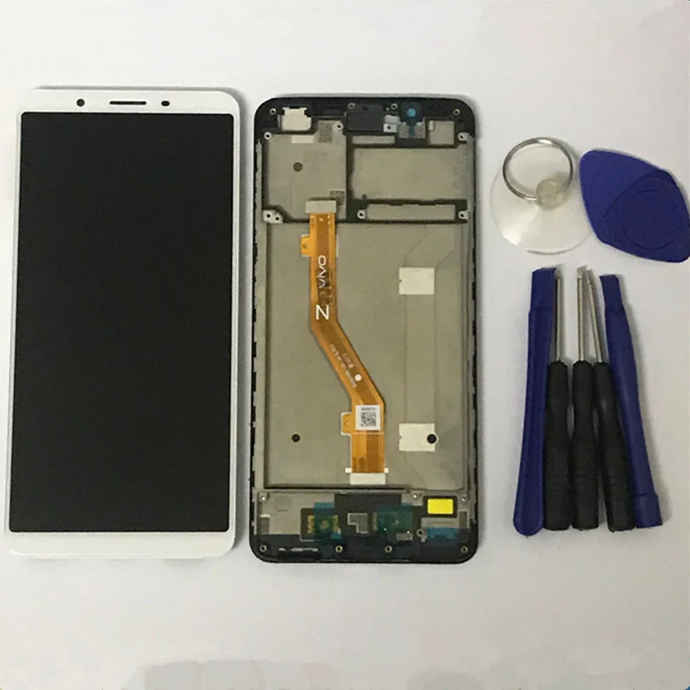Черный/белый для Vivo Y71 Y71A сенсорный экран дигитайзер сенсор + ЖК-дисплей монитор
