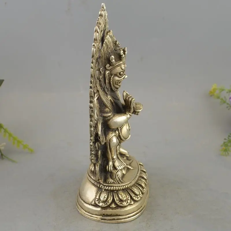 27 Шунь чудесный тибетский серебряный большой череп голова смерти netsuke