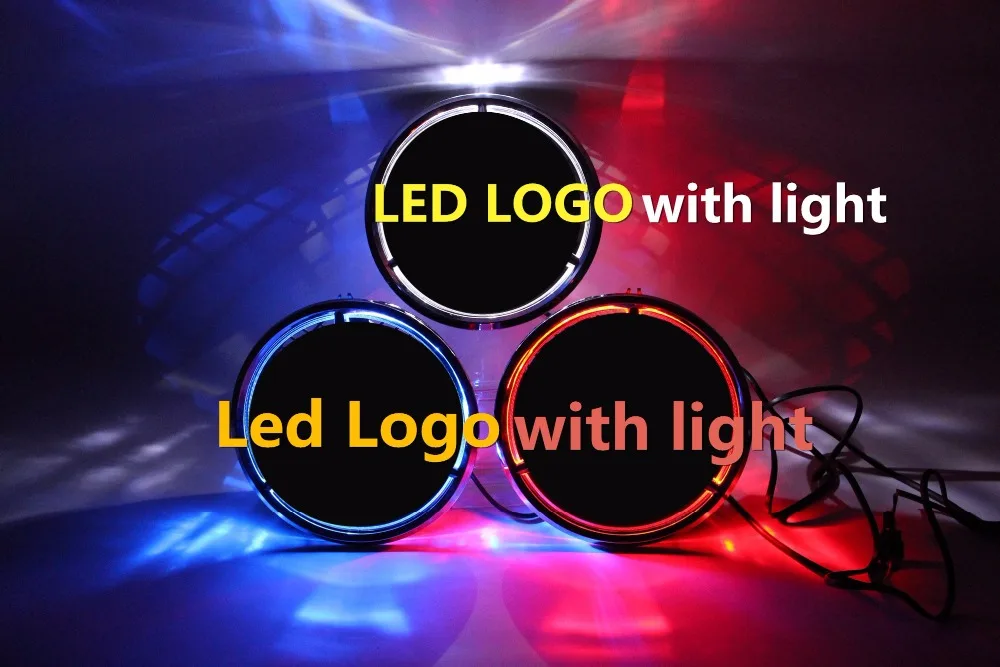 

eOsuns Illuminated Car LED Light Front Grille Star Logo Emblem Badge for Mercedes Benz GLK220 GLK300