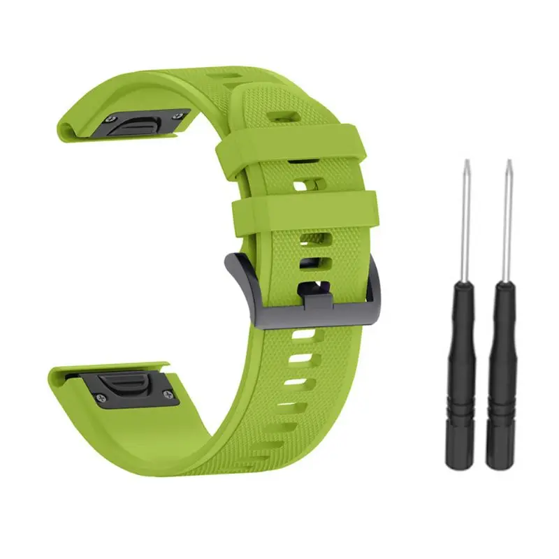 

26MM Quick Release Silicone Strap for Fenix 5X Fenix3 3HR Fenix 5 5X Plus For Garmin Instinct Watch Quick Release Watchband