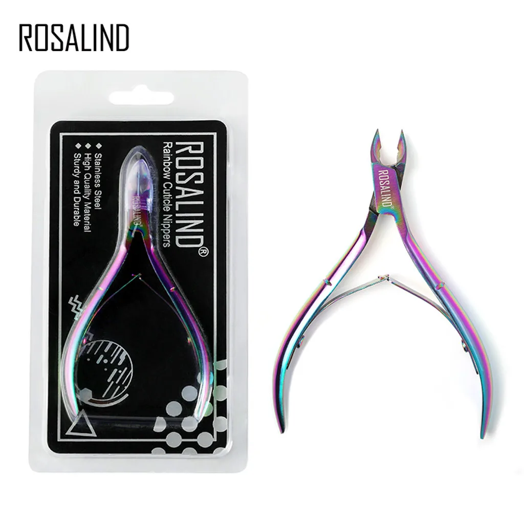 

Rosalind 1pc Pro Nail Art Manicure Cuticle Nipper Clipper Pedicure Trimmer Nail Art Tools Cuticle Scissors