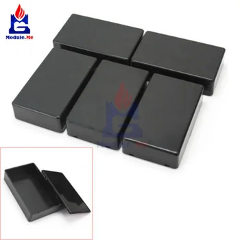 

diymore 5PCS/Lot Plastic Electronic Project Box Shell Case Enclosure Instrument Case 100x60x25mm 10x6x2.5CM