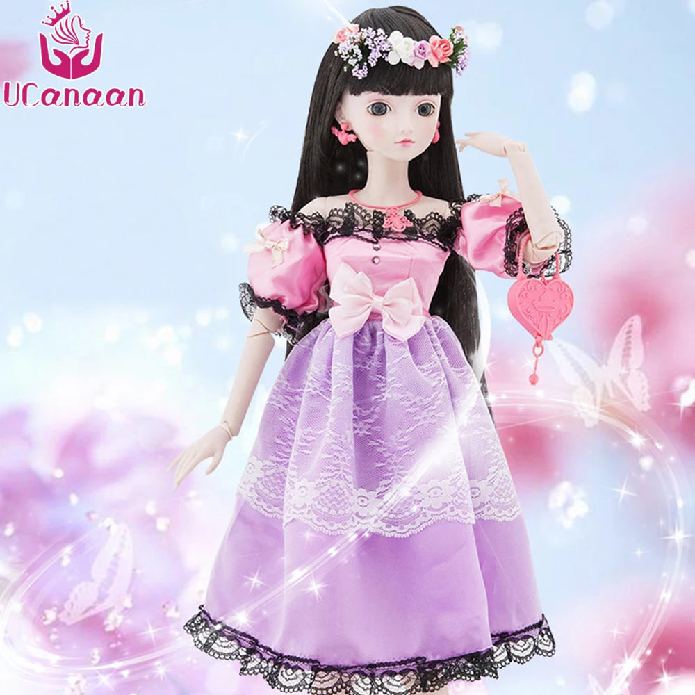 

Ucanaan 1/3 Large BJD/SD Doll Lace Princess Jointed Body East Charm Chinese Style With Clothes And Make Up Special Design Toys