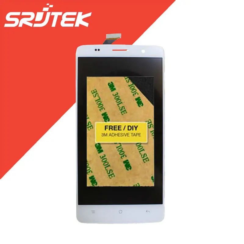 

For OPPO U707T U2S U707 White Touch Screen Digitizer with LCD Display Panel Full Assembly Replacement Parts