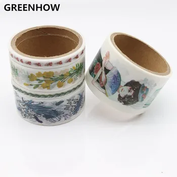 

GREENHOW japanese washi tape paper set diy decoration scrapbooking planner adhesive masking tape sticker stationery 7020