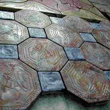 4 шт пластиковые формы для бетонной тротуарной плитки Бетон "Greece small" для тротуарной штукатурки каменная плитка тротуарная плитка