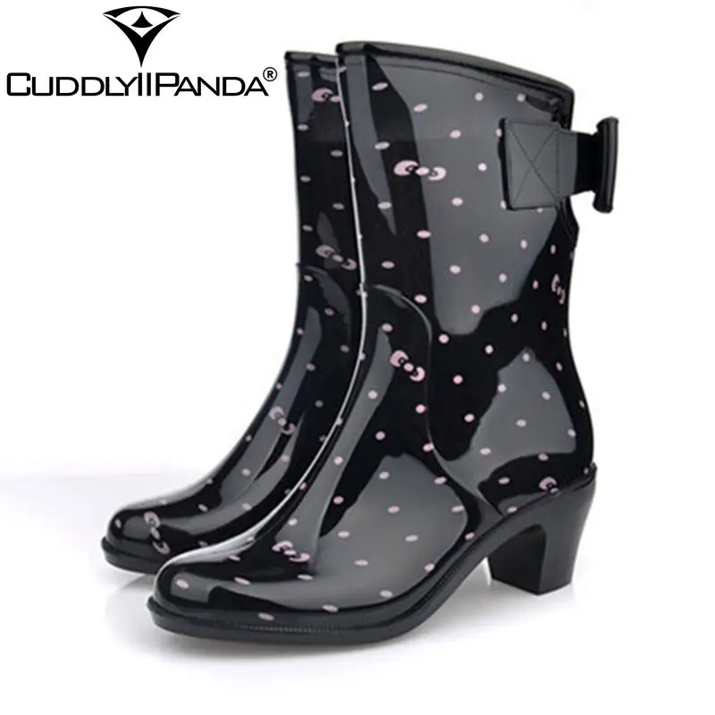stylish rubber boots