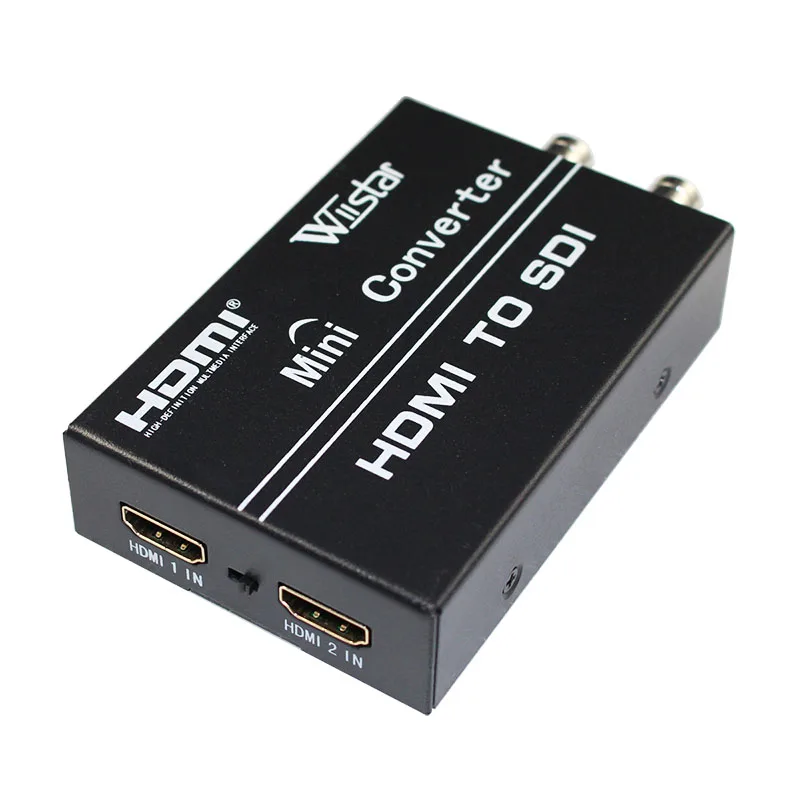 Wiistar HDMI в SDI конвертер, HDMI в 3g SDI дисплей 1080 p, Hdmi+ Hdmi коммутатор в Sdi+ Sdi сплиттер