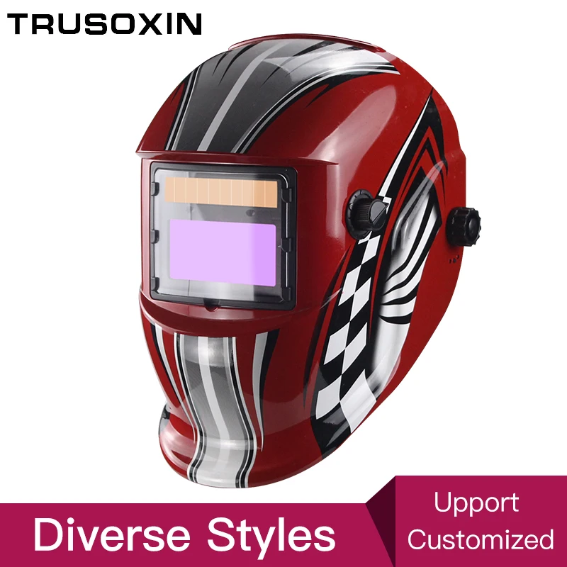 

Solar Auto Darkening Electric Wlding Mask/Helmet/Welder Cap/Welding Lens/Eyes Mask for Welding Machine and Plasma Cutting Tool