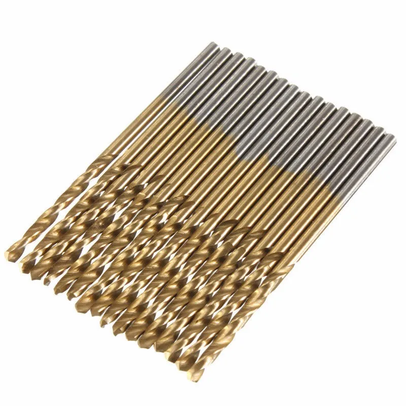 3mm - 10mm Titanium Coated Manual Twist Drill Set HSS High Speed Steel Drill Bit Set Tool for Metal Woodworking Brocas 3mm - 10mm Titanium Coated Manual Twist Drill Set HSS High Speed Steel Drill Bit Set Tool for Metal Woodworking Brocas