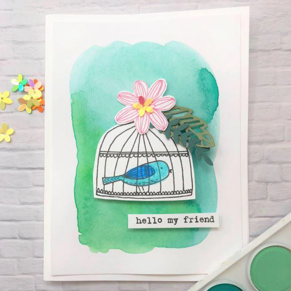 

Eastshape 1pc Bird Cage Die Metal Cutting Dies For Scrapbooking DIY Cards Album Decoration Embossing metal cutting dies New 2018