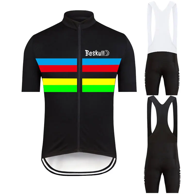 

raphaing 2019 Cycling Jersey Set Summer Outdoor Mountain Team Bike Clothing Maillot Ciclismo Quick Dry MTB Bicycle Clothes