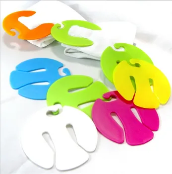 

Wholesale 600 pcs Sock Clips Colorful Sock Organizers Sorters Holders Random color