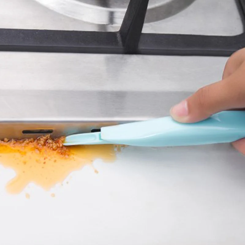 

SAFEBET Tion Practical Kitchen Cooking Gas Stove Table Decontamination Cleaning Blade Can Opener Double End Spatula Scraper 2019