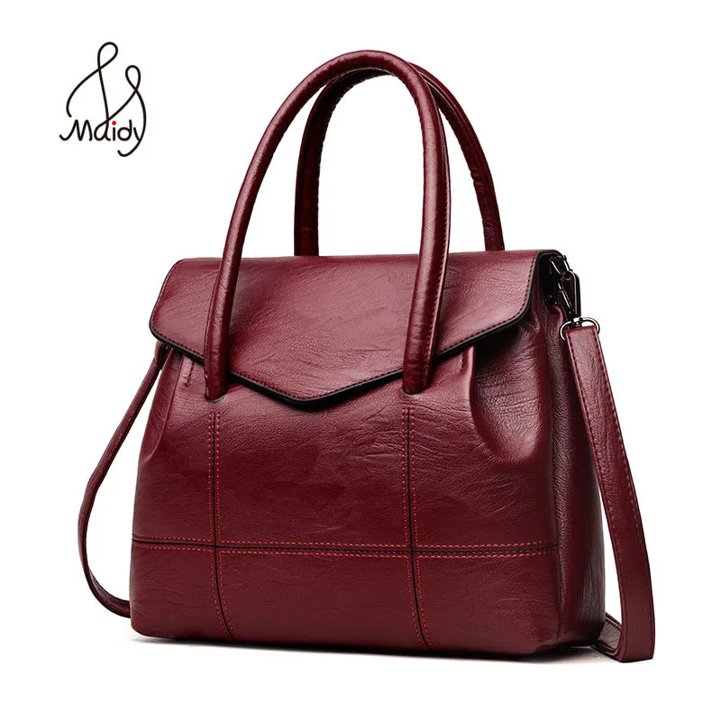 

Fashion Pu Leather Women Ladies Messenger Bags Tote Shoulder Hasp Lock Wallet Casual Handbags High Quality The New Listing Maidy