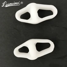 2 пары = 4 шт Двойная Петля вальгусной ортопедический носок стельки разделитель для коррекции силиконовых стелек hallux valgus