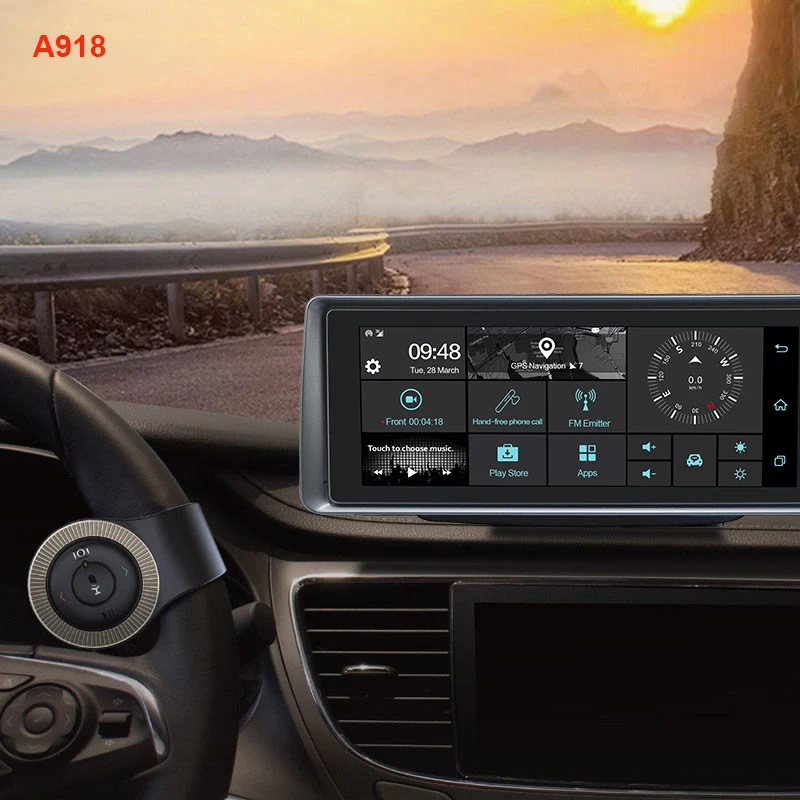 Автомобильный видеорегистратор YAZH 6 86 дюйма GPS навигация Android 5 0 поддержка