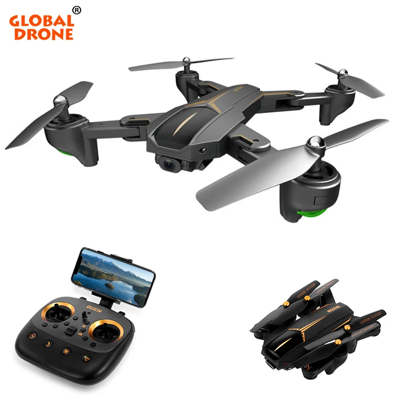 VISUO XS809HW Upgrade XS812 GPS Drone Folding Selfie Dron with HD FPV Camera Quadrocopter RC Drones with Camera HD