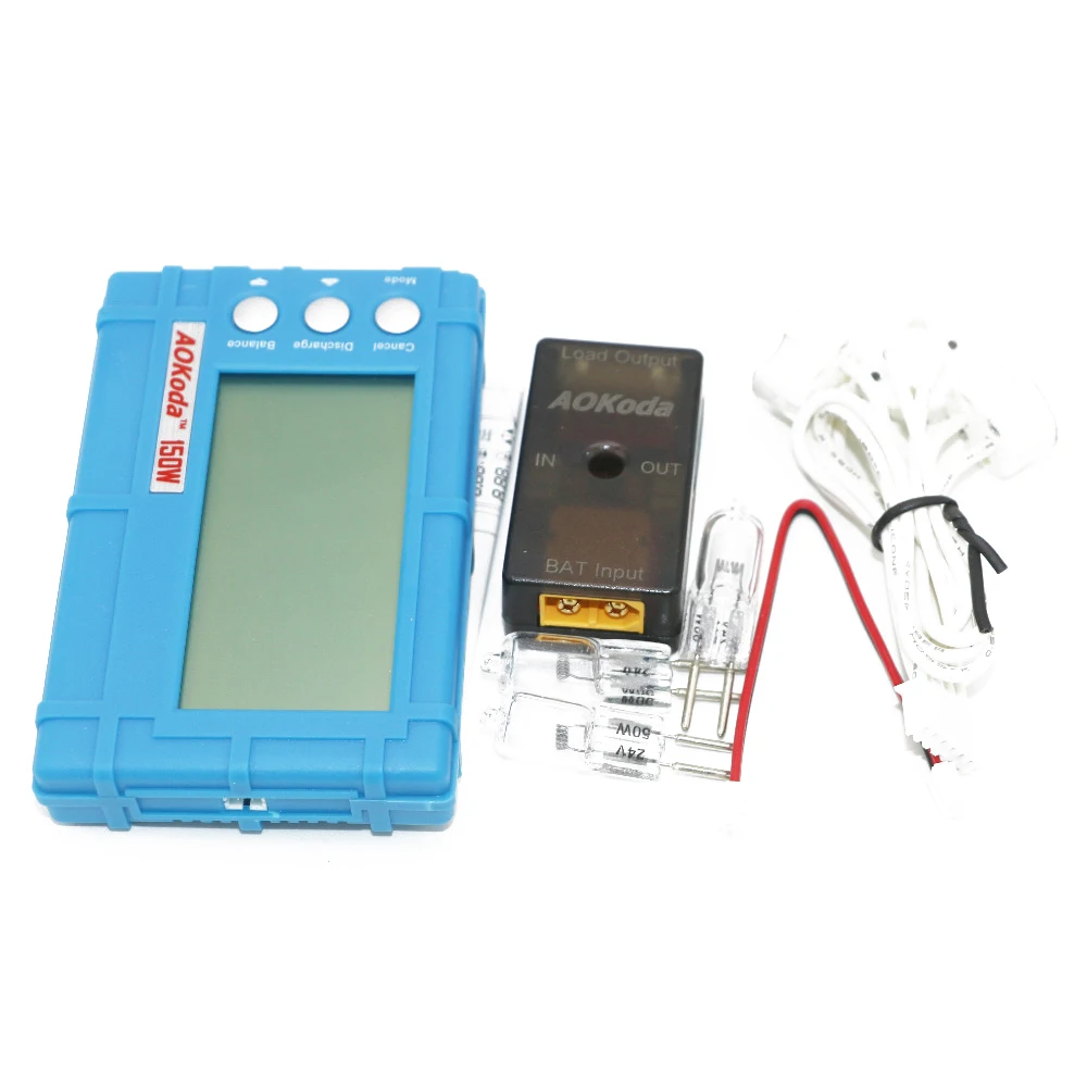 

1pcs AOKoda Brand High quality RC 2s-6s Lipo Li-Fe Battery Balancer/Voltage Indicator/Battery Discharger 5W/150W For choose